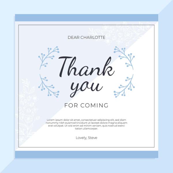 Thank You Cards