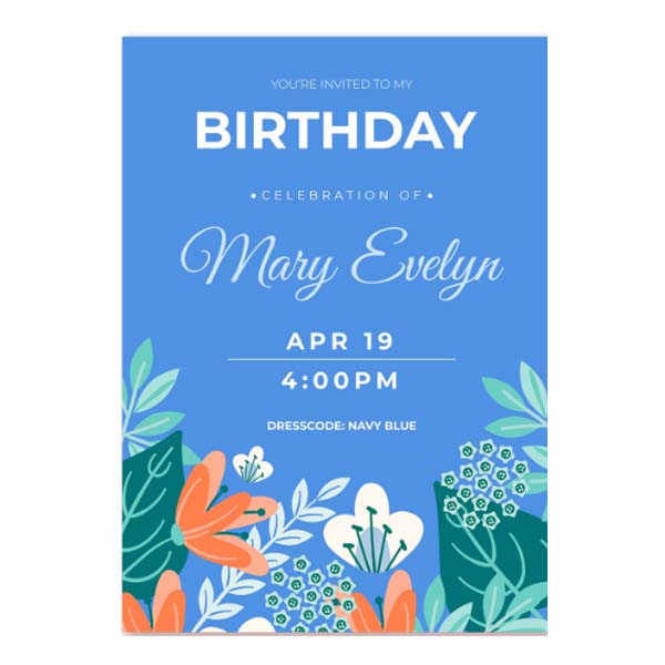 Birthday Invites