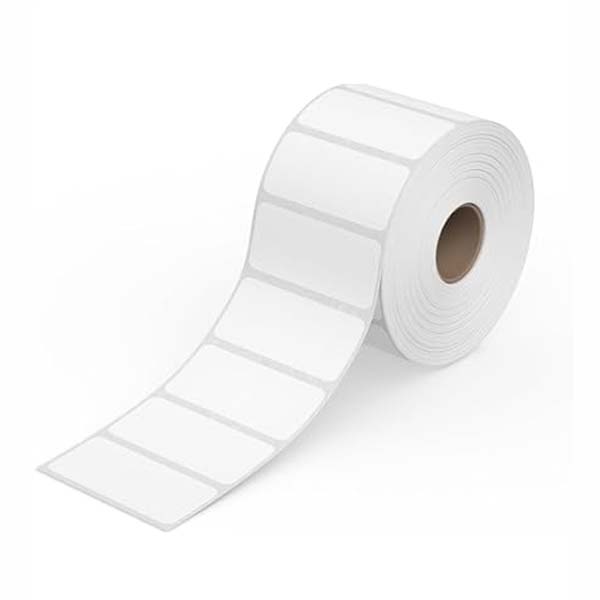 White Plastic Labels