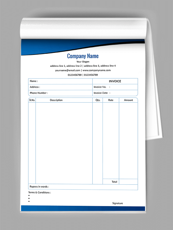 Regular Bill Book