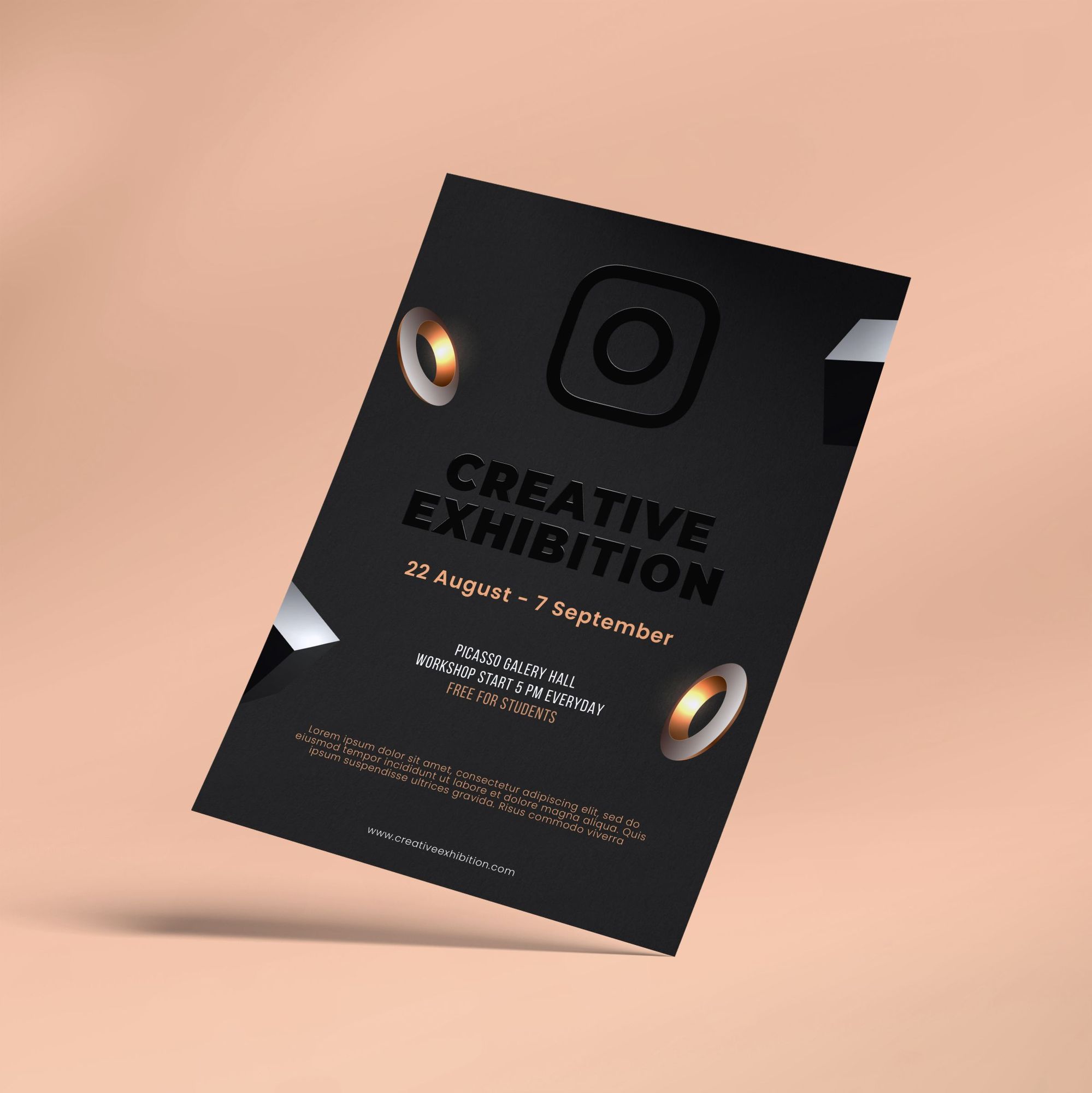 Embossed Flyers