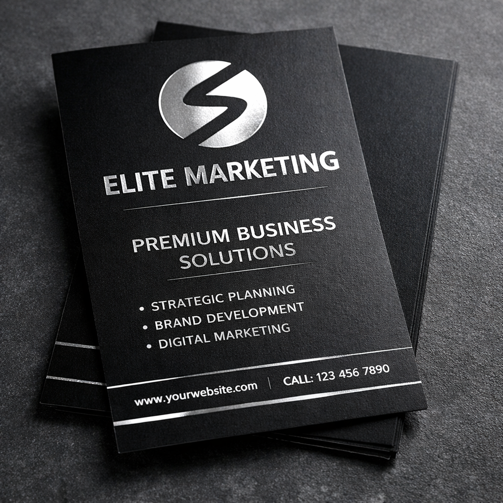 Silver Foil Flyers