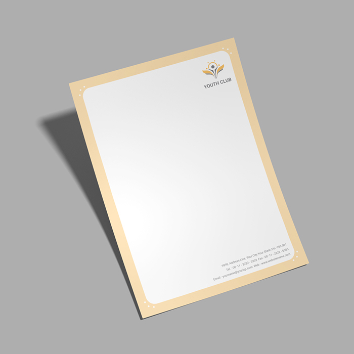 Gold Foil Letterheads