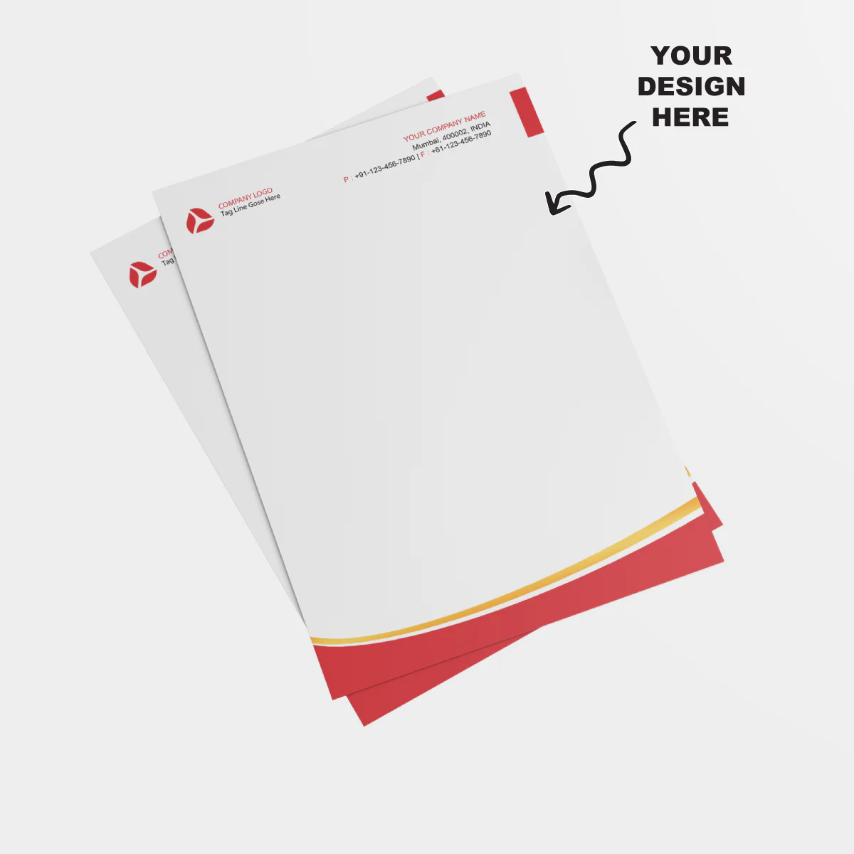 Premium letterhead